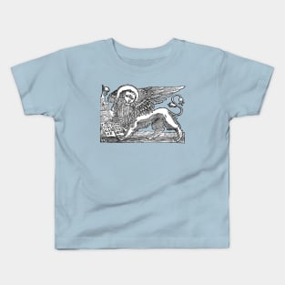 Magnificent Venetian Lion 1696 Kids T-Shirt